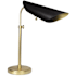 Regina Andrew Vest 27" Tall Spotlight Table Lamp Blackened Brass / Natural Brass