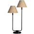 Regina Andrew Polly 2 Light 30" Tall Accent Table Lamp Blackened Brass