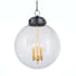 Regina Andrew Globe 3 Light 15" Wide Pendant Oil Rubbed Bronze
