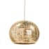 Regina Andrew Pierced 5 Light 18" Wide Pendant Natural Brass