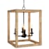 Regina Andrew Newport 4 Light 17" Wide Semi-flush Ceiling Fixture Natural