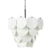 Regina Andrew Solstice 4 Light 18" Wide Chandelier White