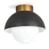 Regina Andrew Montreux 12" Wide Flush Mount Ceiling Fixture Oil Rubbed Bronze