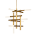 Regina Andrew Cass 8 Light 39" Wide LED Chandelier Natural Brass