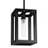 Regina Andrew Montecito 9" Wide Semi-flush Outdoor Ceiling Fixture Black