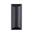 Regina Andrew Meyer 2 Light 18" Tall LED Outdoor Wall Sconce Black