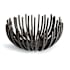 Regina Andrew Webbed 17" Wide Bowl Circle Blackened Iron