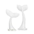 Regina Andrew Whale 12" Wide Tail - Set of 2 White
