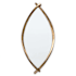 Regina Andrew Arbre 23"W x 50"H Specialty Flat Resin Framed Accent Mirror Antique Gold Leaf