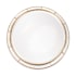 Regina Andrew Plaza 36" Diameter Circular Beveled Resin Framed Accent Mirror Antique Gold Leaf