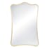 Regina Andrew Lyrical 28"W x 44"H Specialty Beveled Medium Density Fiberboard (MDF) Framed Accent Mirror Gold Leaf