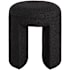 Ren Wil Amrah 14" Wide Stool Black