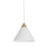 Ren Wil Daya 12" Wide LED Wood Pendant Grey