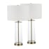 Ren Wil Saco 28" Tall LED Buffet Lamp -Set of 2 Clear