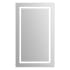 Ren Wil Adele 24" W x 40" H Rectangular Glass Framed Bathroom Wall Mirror with LED Lighting N/A