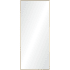Ren Wil Crosland 30" W x 72" H Rectangular Framed Bathroom Mirror Gold Leaf