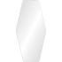 Ren Wil Switzer 24" W x 48" H Geometric Frameless Bathroom Mirror N/A