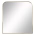 Ren Wil Joan 38" W x 40" H Arched Framed Bathroom Mirror Antique Brushed Brass