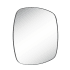 Ren Wil Sparti 36" W x 36" H Square Framed Bathroom Mirror Matte Black
