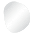 Ren Wil Lunaria 45" W x 45-1/4" H Specialty Frameless Bathroom Mirror Clear