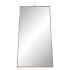 Ren Wil Ariadne 24" W x 42-1/2" H Rectangular Steel Framed Bathroom Mirror Burnished Brass