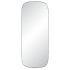 Ren Wil Almandine 30" W x 72" H Rectangular Framed Bathroom Mirror Matte Black