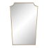 Ren Wil Brigid 24" W x 36" H Rectangular Steel Framed Bathroom Mirror Burnished Brass
