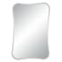 Ren Wil Kalmia 24" W x 36" H Rectangular Framed Bathroom Mirror Clear