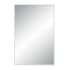 Ren Wil Orchid 23-1/2" W x 35-1/2" H Rectangular Framed Bathroom Mirror Matte White