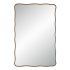 Ren Wil Basel 24" W x 36" H Specialty Framed Bathroom Mirror Dark Antique Brushed Brass