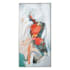 Ren Wil Alya 60" x 30" Framed Abstract Painting Red
