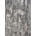 Ren Wil Ariella 2-1/2' x 10' Polyester Abstract Indoor Rectangular Area Rug Gray / Charcoal