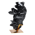 Ren Wil Burnett 17" Tall Polyresin Crystal Imitation Statue Black