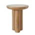 Ren Wil Honey 16" Wide Wood Table Light Brown