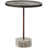 Ren Wil Braiden 18" Diameter Mango Accent Table Braiden