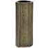 Ren Wil Interlude 5-1/2" Wide Aluminum Vase Antique Brass