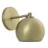 Ren Wil Mattia 8" Tall LED Wall Sconce Burnished Brass