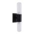 Ren Wil Cyla 2 Light 16" Tall LED Wall Sconce Ribbed Clear