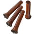 Rev-A-Shelf Wood Classics 6-1/2" Walnut Pegs for Wood Peg Boards - Pack of 4 Walnut