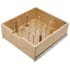 Rev-A-Shelf Wood Classics 19-5/16"W Pull Out Pilaster Peg Board Organizer Drawer with Soft Close Slides Maple