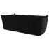 Rev-A-Shelf Classic Closet 24" Cloth Canvas Basket Liner for CB-241211-1 Closet Baskets Black