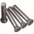 Rev-A-Shelf Wood Classics 6" Stainless Steel Pegs for Wood Peg Boards - Pack of 4 Stainless Steel