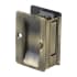 Richelieu 3-1/4 Inch x 2-1/4 Inch Flush Rectangular Passage Pocket Door Pull Antique Brass