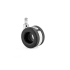 Richelieu Moebius 110lb Max Weight Swivel Caster Chrome / Black