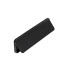 Richelieu 3-3/4 Inch Center to Center Finger Cabinet Pull Matte Black