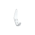 Richelieu 5-1/4 Inch Double Metal Coat Hook Chrome