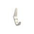 Richelieu 5-1/4 Inch Double Metal Coat Hook Satin Nickel