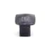 Richelieu 1 Inch Square Cabinet Knob Matte Black Iron