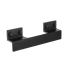 Richelieu 3-3/4 Inch Center to Center Finger Cabinet Pull Matte Black