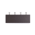 Richelieu-55451-Brushed Nickel / Espresso Alternate View